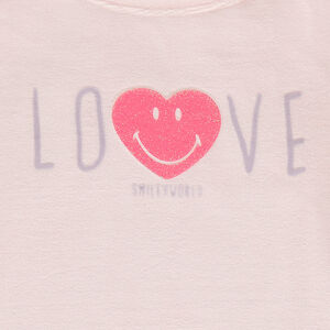 Pyjama long en velours Smiley 