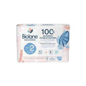 Pack de 28 couches taille 2 (3 à 6 kg) 