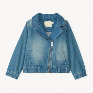 Veste en jean perfecto uni fille 