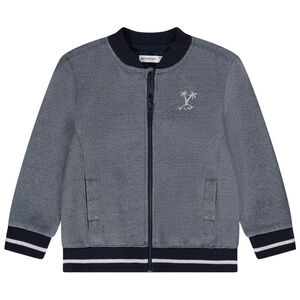 Gilet col teddy en maille piquée pour bébé garçon 
