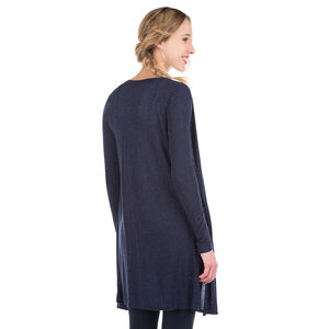 Gilet en maille mélangée de fil brillant 