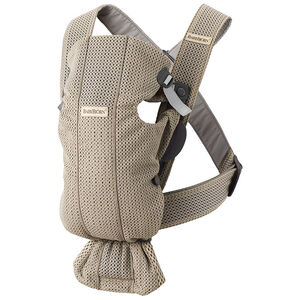 Porte-bébé Mini 3D Mesh - Grège 