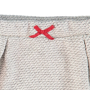 Pantalon de jogging en molleton avec noeud contrasté 