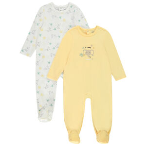 Lot de 2 dors-bien pour bébé garçon - Ouvertures différentes selon l'âge 