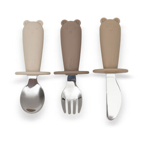 Set de couverts poignées en silicone Natural Shades 