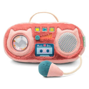 Radio sonore en tissu Jeanne le chat 9M+ 