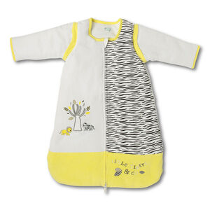Turbulette en velours motif tigré et broderies (de la naissance au 12 mois) 