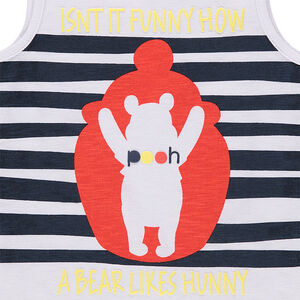 Débardeur en jersey slub Disney print Winnie l'Ourson 