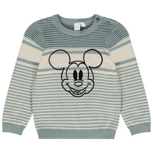 Pull en tricot print Mickey Disney pour bébé garçon 