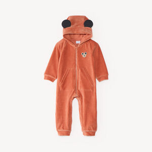 Combinaison bébé garçon en velours côtelé Mickey Disney 