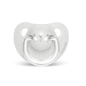 Sucette réversible en silicone Hygge +18 mois - Gris 