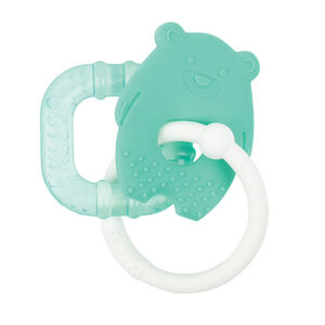Anneau de dentition réfrigérant en silicone - Vert 