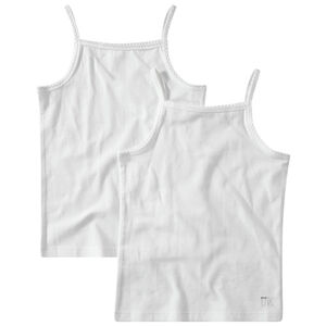 Lot de 2 maillots de corps en jersey avec petit logo argenté 