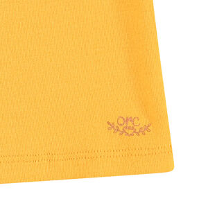 Junior - Sous-pull uni à col roulé avec logo printé doré 