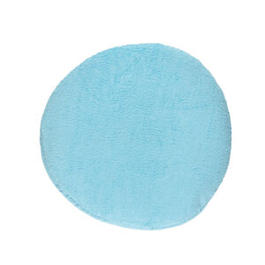 Housse ronde de coussin d'allaitement - Turquoise  