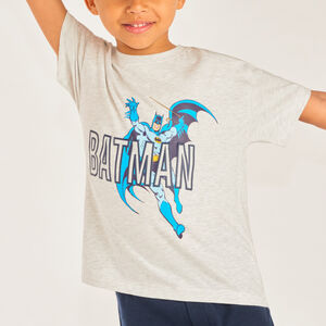 T-shirt manches courtes print Batman Warner garçon 