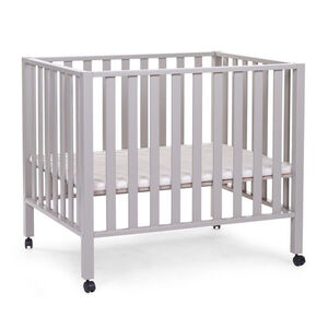 Parc bébé à fond réglable avec roues 