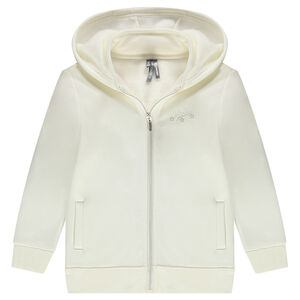 Junior - Veste à capuche en molleton doublée sherpa  