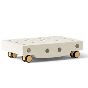 Planche à roulettes motricité de base 0-6ans Sand Grey/Honey Yellow 