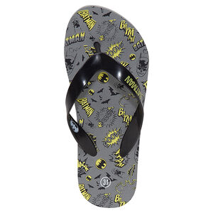 Tongs avec semelles imprimées logo BATMAN all-over 