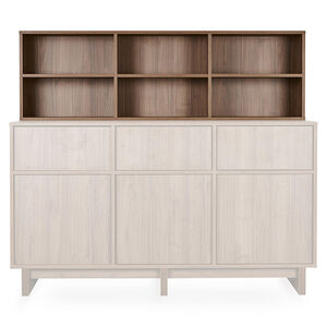 Kit étagère de rangement supérieure Kyo pour commode XL Walnut 