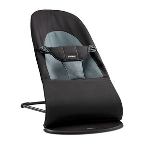 Transat Balance Soft en coton – Noir/Gris foncé 