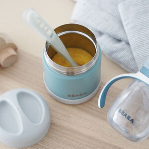 Lunchbox isotherme thermo-portion en inox 300 ml - Light Mist/Eucalyptus Green 