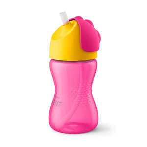 Tasse à paille 300 ml - Rose 