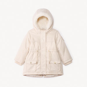 Parka Grand Froid à capuche doublée sherpa pour bébé fille 