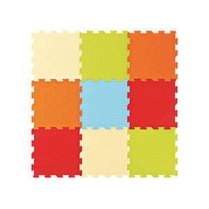 Dalles en mousse unies - Multicolore 
