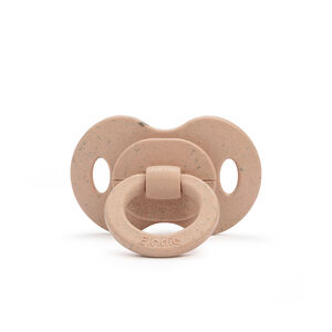 Sucette orthodontique caoutchouc et bambou 3M+ blushing pink 
