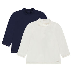 Lot de 2 sous-pulls unis 