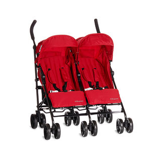 Poussette Twin - Rouge 