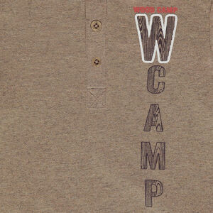 Polo manches longues chiné avec prints fantaisie  