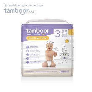 Couches Premium T3 Midi (4-9 kg) - x25 