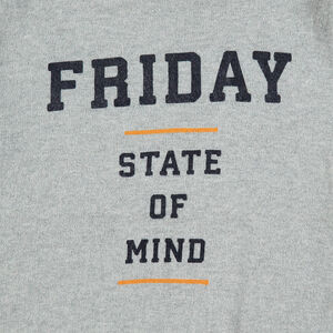 Pull en tricot avec message printé sur le devant 