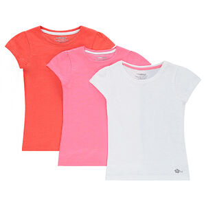 Junior - Lot de 3 tee-shirts manches courtes en jersey unis 