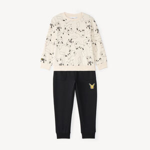 Ensemble de jogging Pokémon avec sweat imprimé Pikachu 