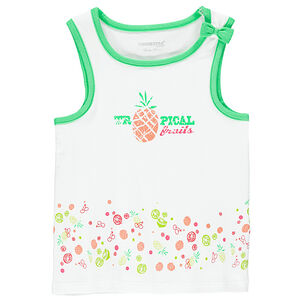 Débardeur jersey print fruits 