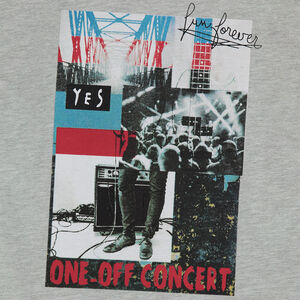 Junior - Tee-shirt manches longues en jersey avec print fantaisie sur le devant 