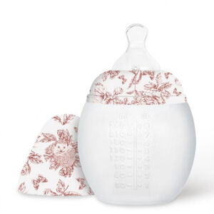 Biberon 240ml anti-colique en silicone Tartine & Chocolat Terracotta 