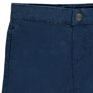 Pantalon en toile uni coton bio 