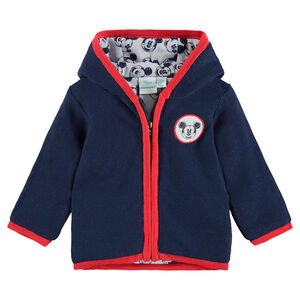 Gilet à capuche en tricot avec doublure en jersey Mickey Disney  