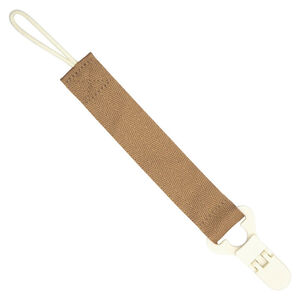 Attache sucette Uni Caramel 