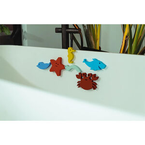 Jouet de bain Waterfun 6 animaux marins  