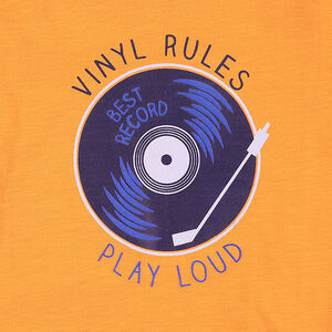 Tee-shirt manches longues en jersey avec print fantaisie 