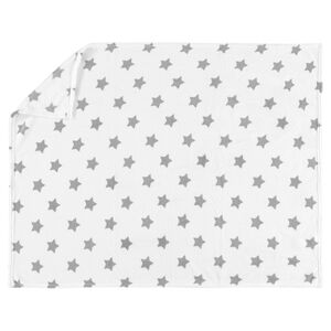 Couverture en sherpa à imprimé fantaisie 