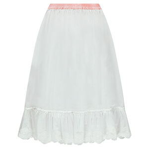 Junior - Jupe longue en voile de coton fantaisie avec taille brillante  
