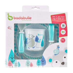 Coffret repas Castor - Bleu 