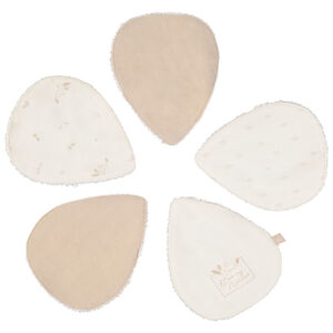 Lot de 5 lingettes lavables multi-usages pour bébé 
